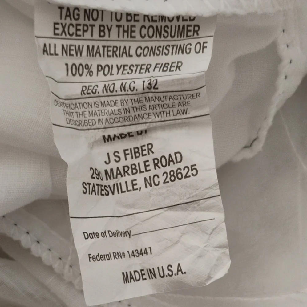 Luxurious White Quilted Mattress Cover